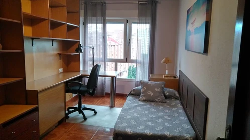 Quarto para alugar num apartamento partilhado em Gijón