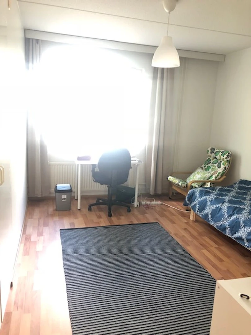 Pokój do wynajęcia we wspólnym mieszkaniu w Espoo