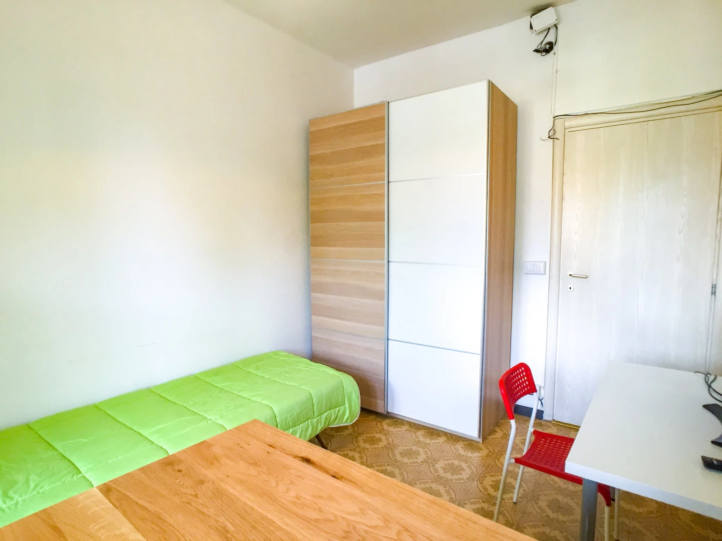 Torino de çift kişilik yataklı kiralık oda