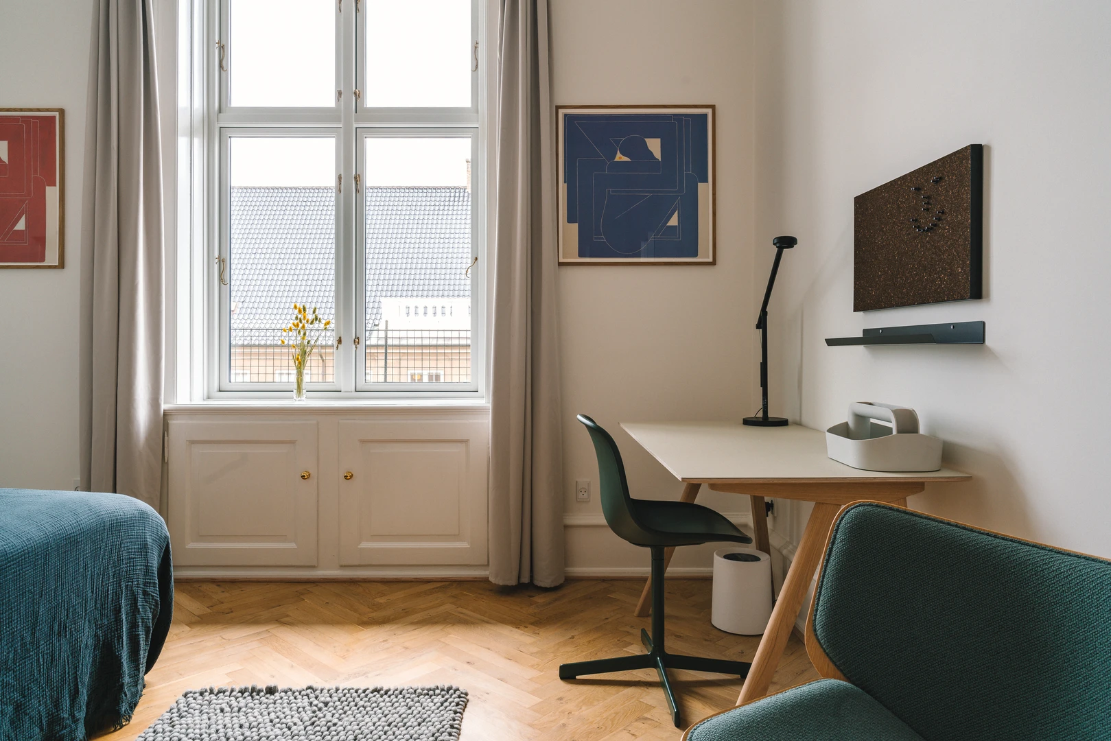 Quarto para alugar num apartamento partilhado em Copenhaga