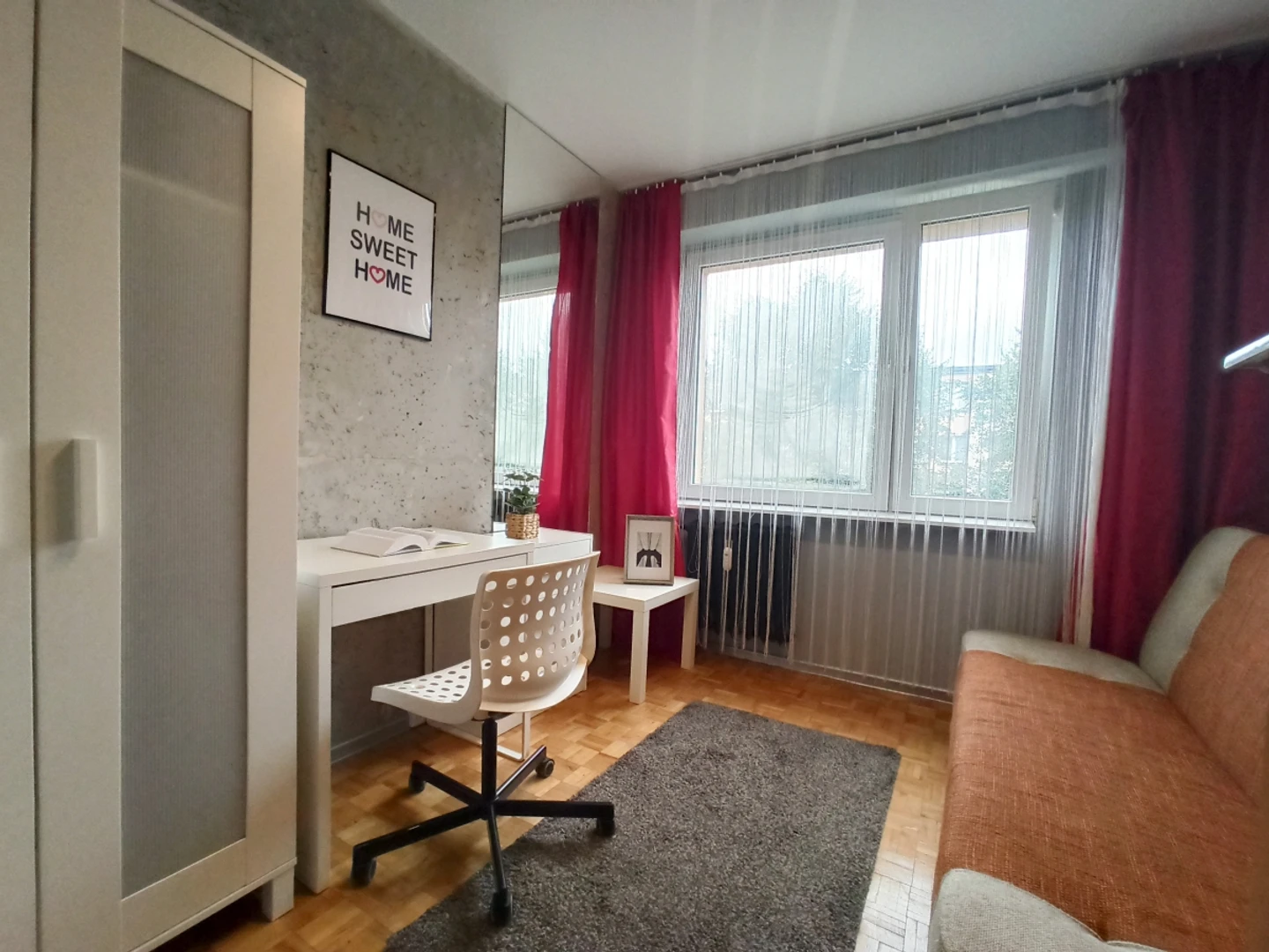 Bright private room in Białystok