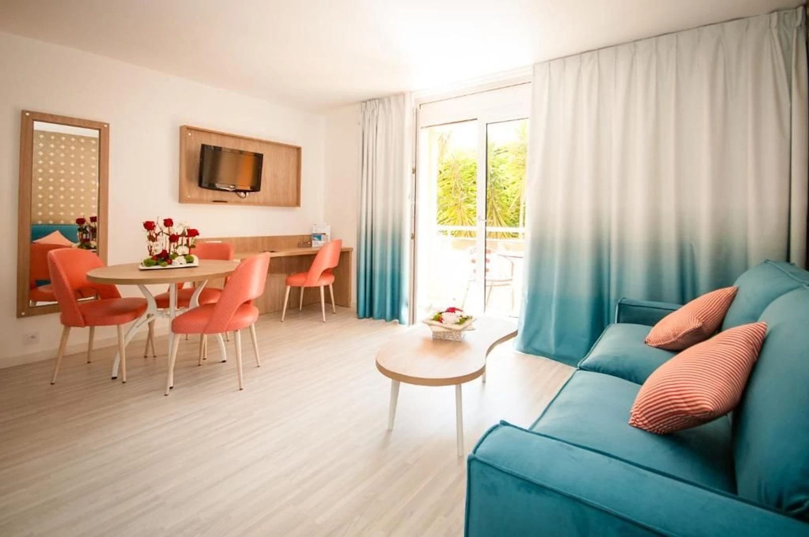Bright private room in Nice