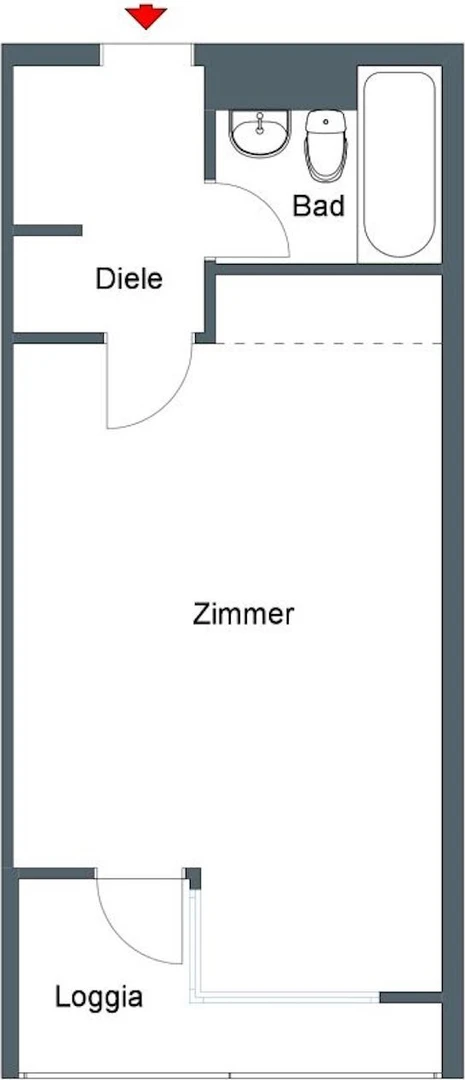 Habitación en alquiler con cama doble Eschborn
