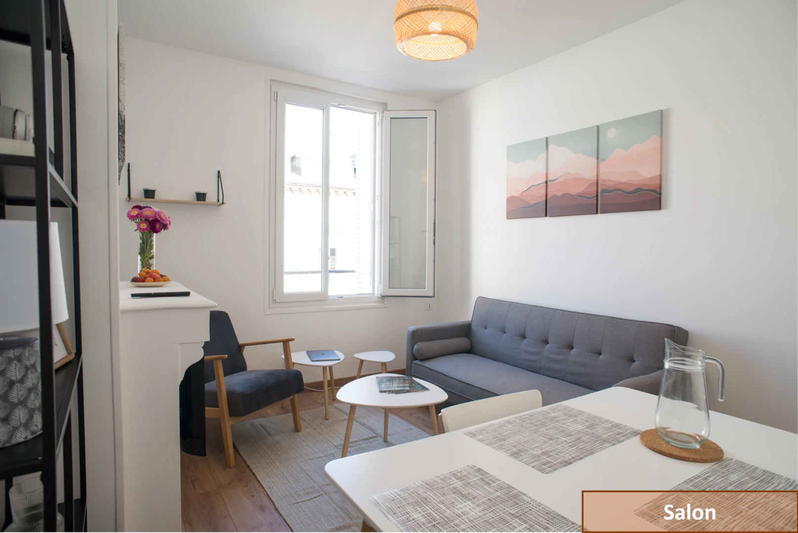 Helles Privatzimmer in Le Havre