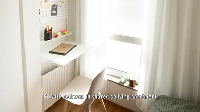 Chambre à louer dans un appartement en colocation à Stockholm