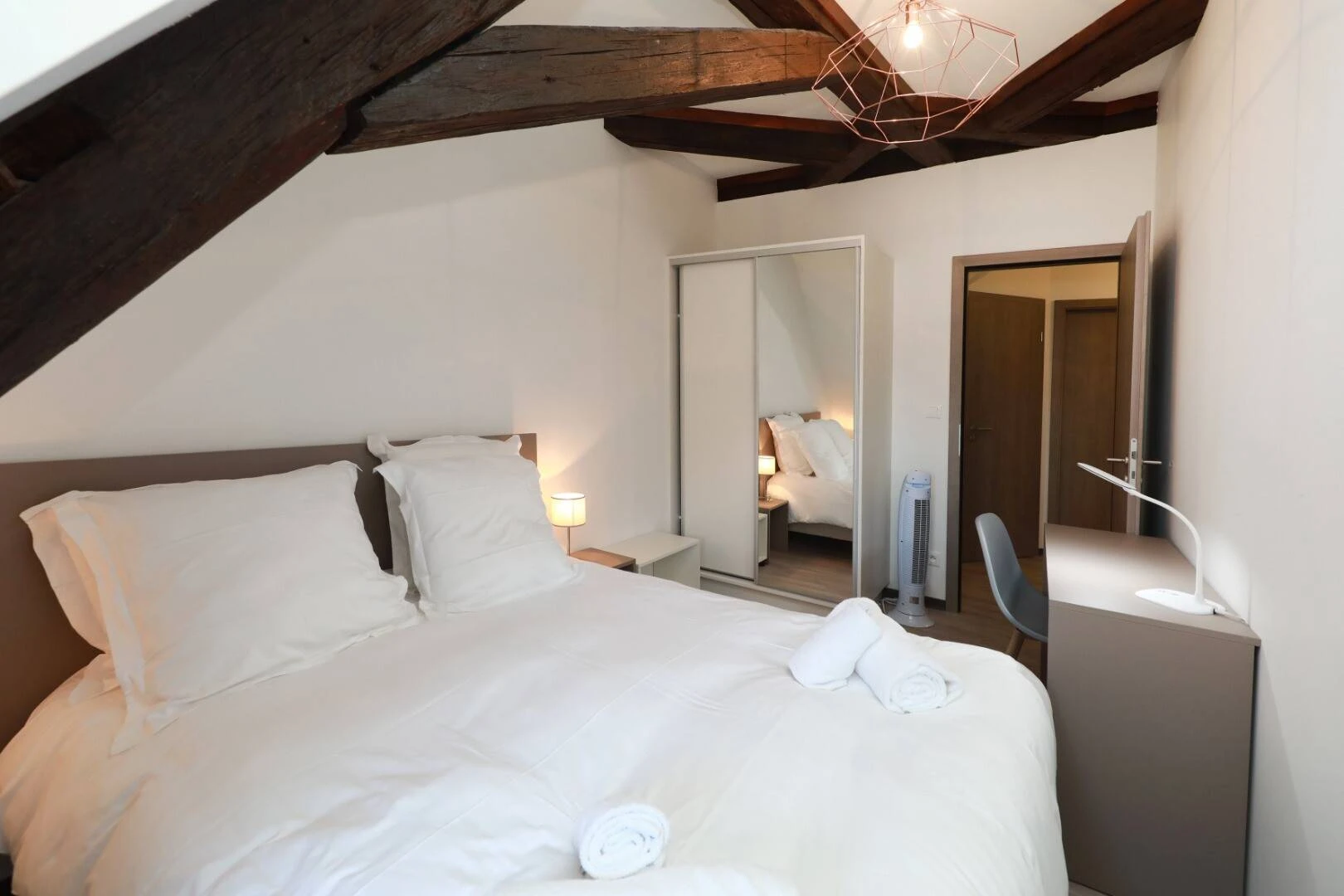 Colmar de çift kişilik yataklı kiralık oda
