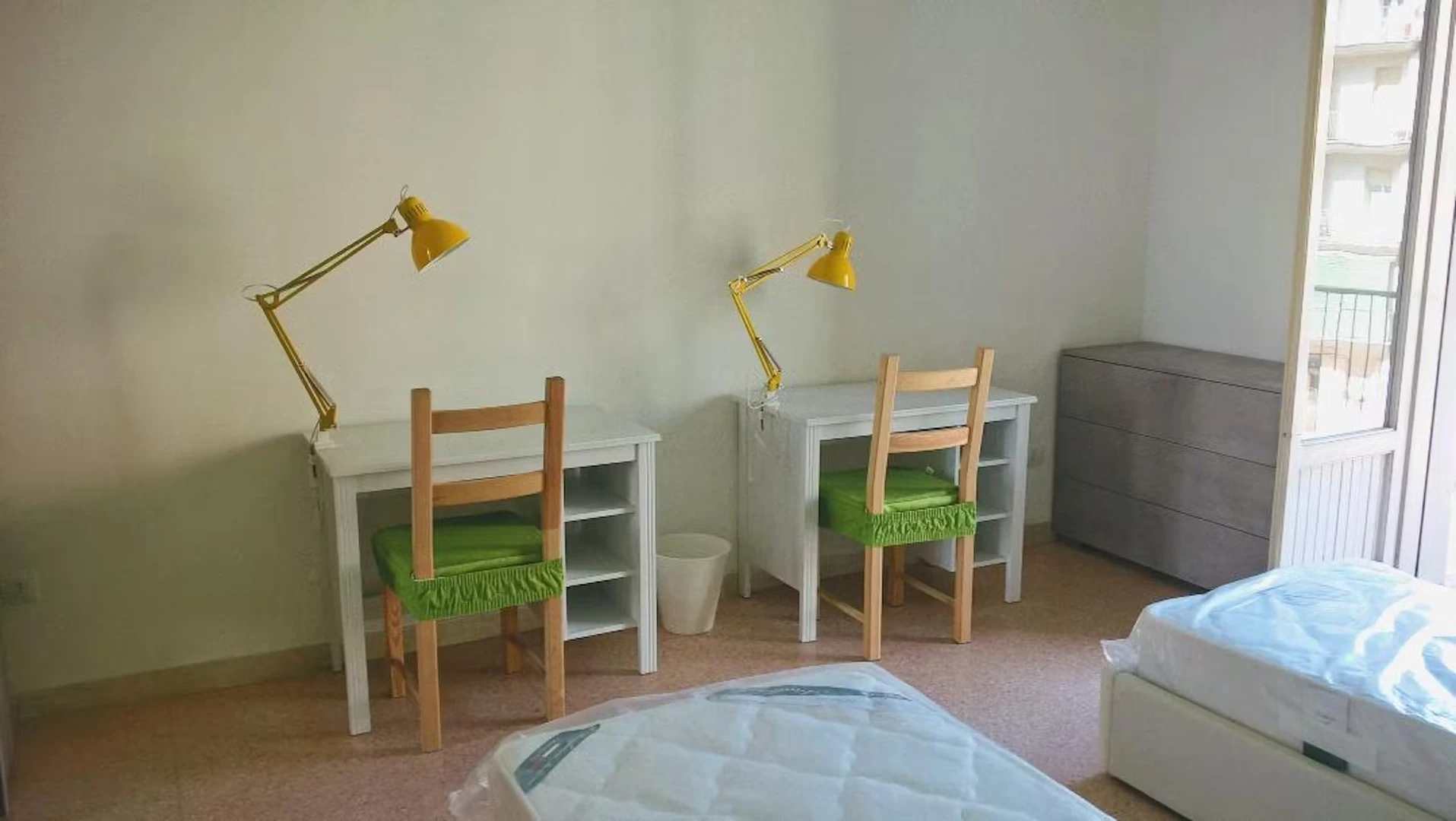 Habitación compartida en apartamento de 3 dormitorios Bolonia