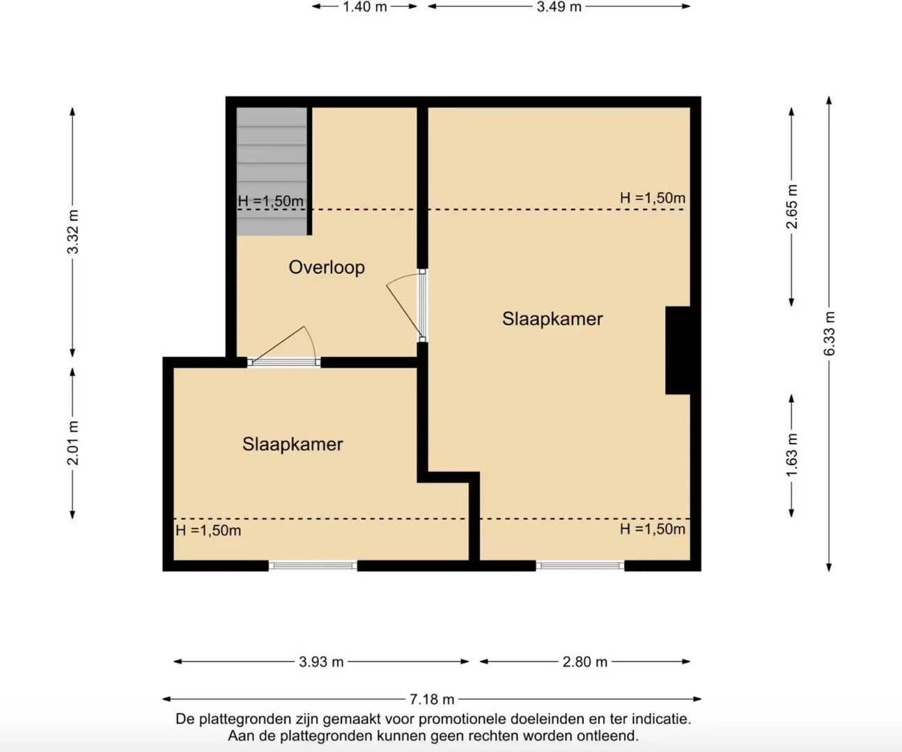 Alojamiento de 2 dormitorios en La Haya