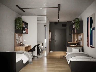 Shared room in 3-bedroom flat Krakow
