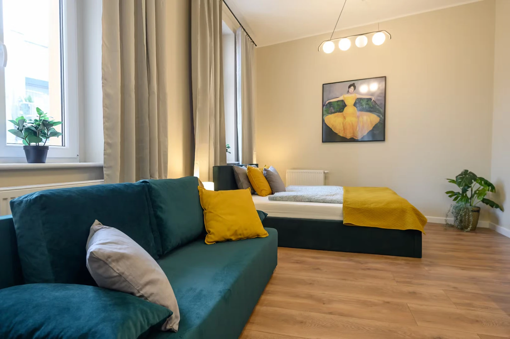 Apartamento moderno e brilhante em Posnânia