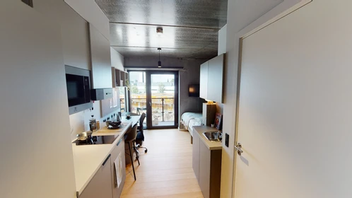 Stylowe mieszkanie typu studio w Kopenhaga