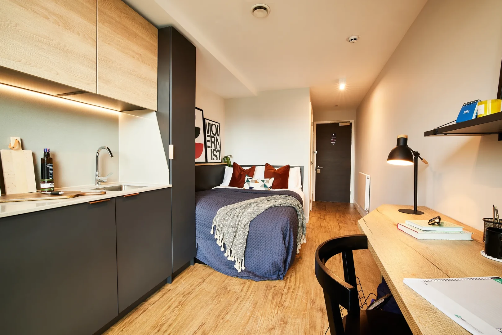 Mehrbettzimmer in 3-Zimmer-Wohnung Manchester