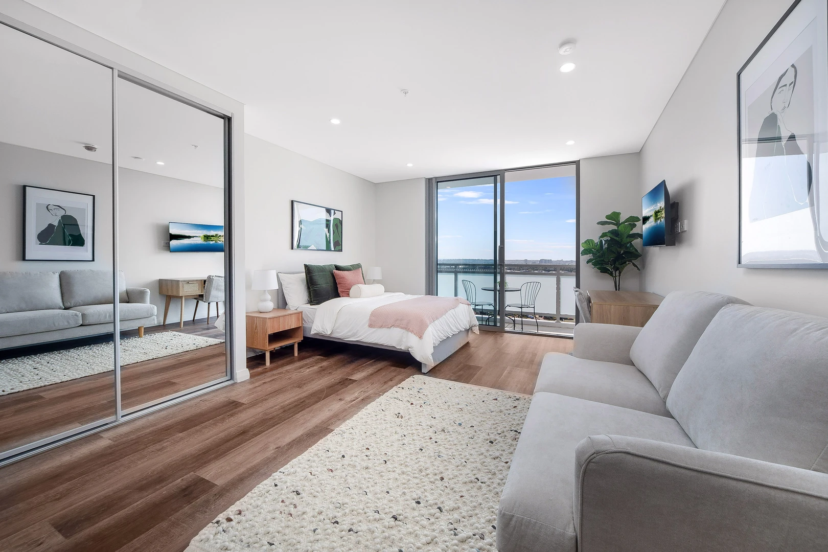 Zimmer mit Doppelbett zu vermieten Sydney