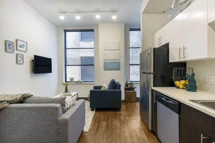 Apartamento moderno e brilhante em Chicago
