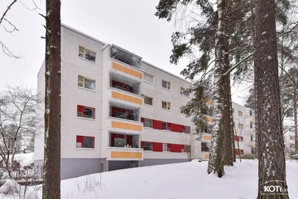 Jasny pokój prywatny w Espoo