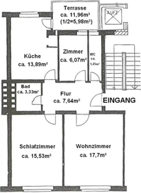 W pełni umeblowane mieszkanie w Monachium