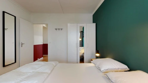 Pokój do wynajęcia z podwójnym łóżkiem w Bordeaux
