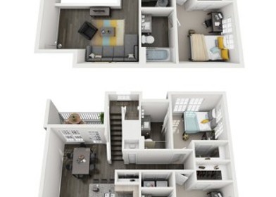 Habitación en alquiler con cama doble Atlanta