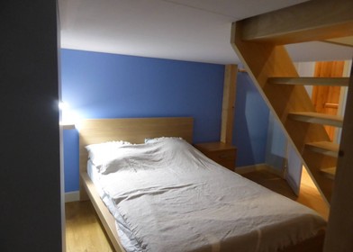 Pokój do wynajęcia z podwójnym łóżkiem w Valenciennes