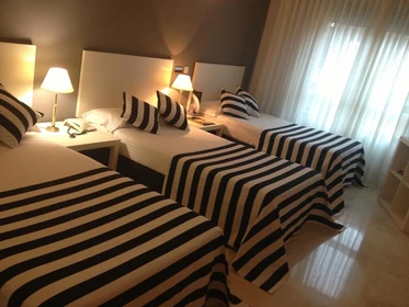Zimmer mit Doppelbett zu vermieten Madrid