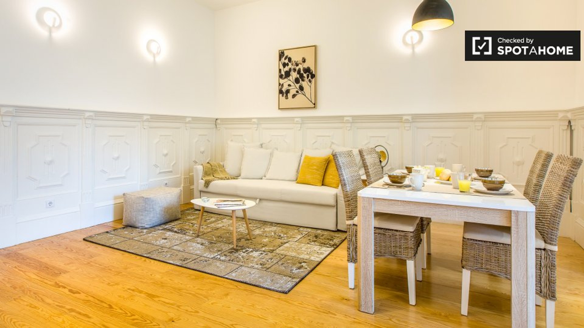 Appartement entièrement meublé à Porto