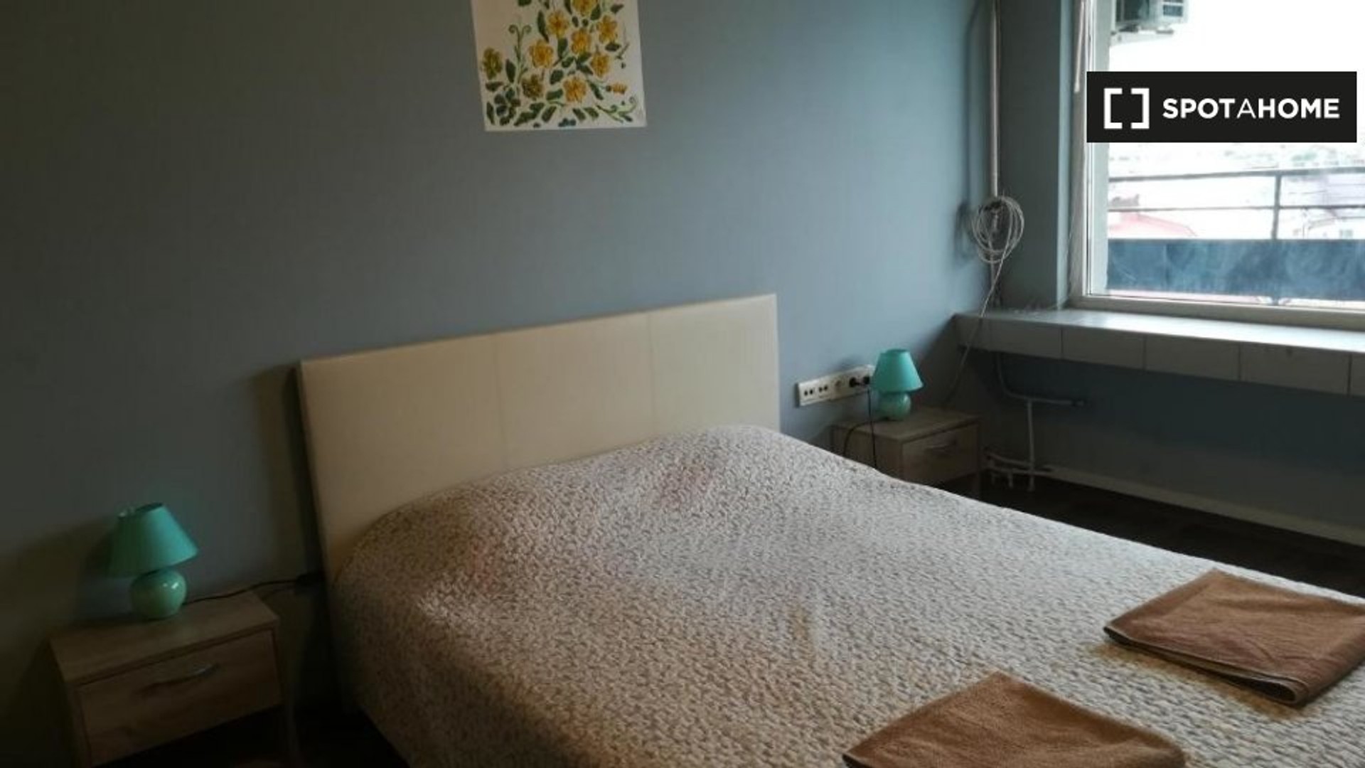 Habitación en alquiler con cama doble Sofía