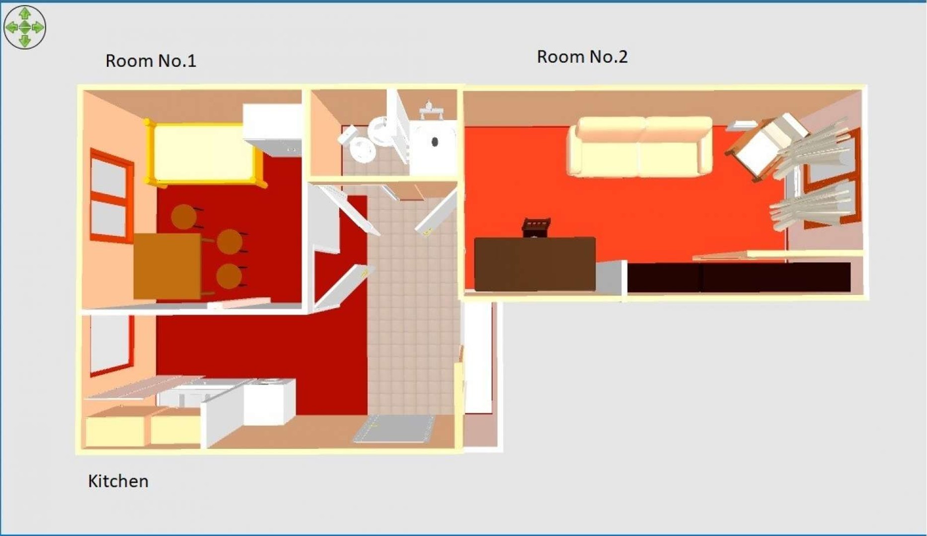 Zimmer mit Doppelbett zu vermieten Rīga