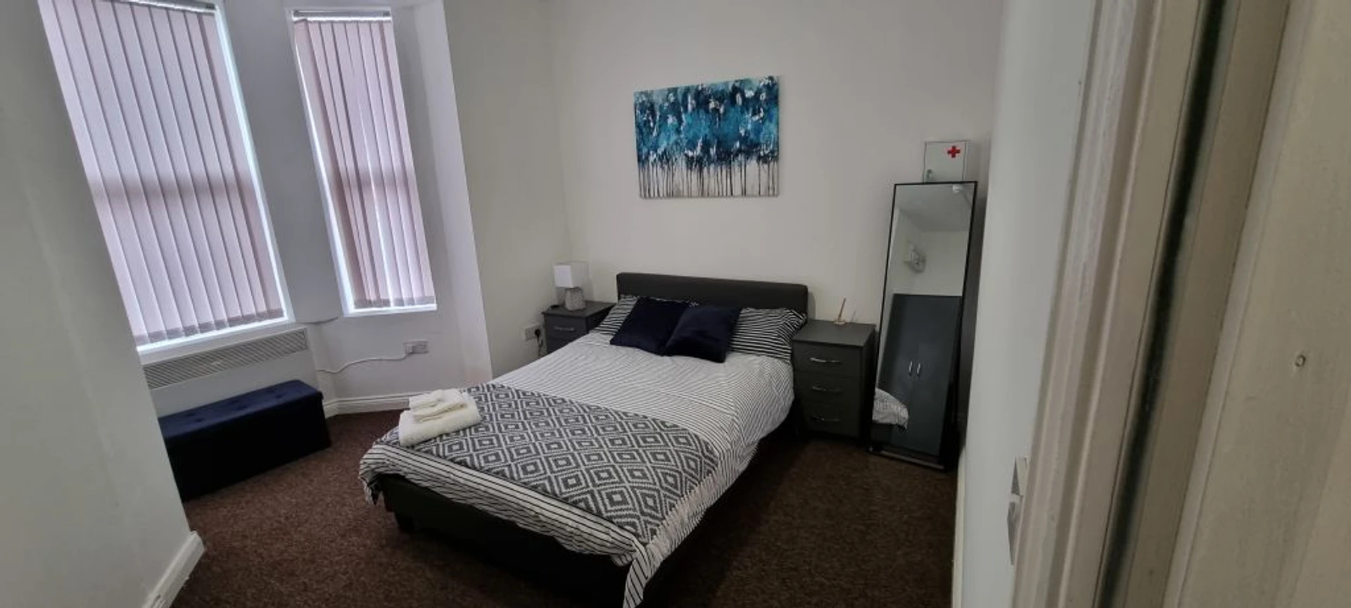 Alojamiento de 2 dormitorios en Leicester